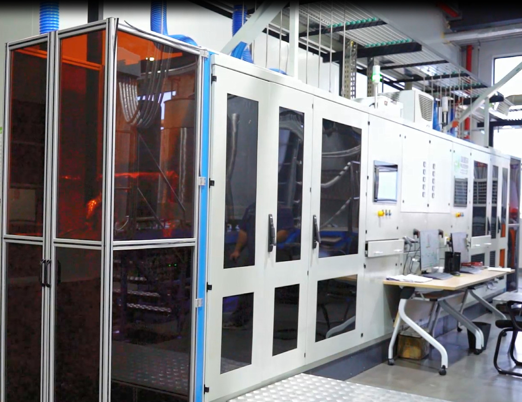 TiC/TiN/TiCN/a-Al2O3/k-Al2O3 Revestimentos Forno CVD com controlo de temperatura de 700 a 1050°C
