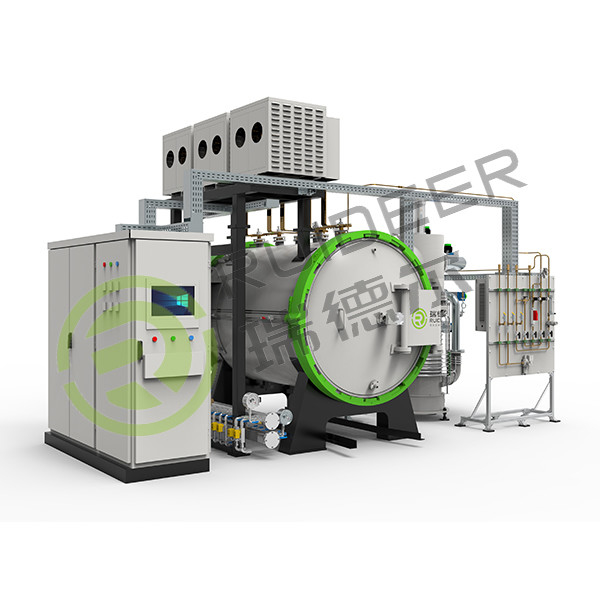 Controle de temperatura de precisão Tratamento térmico a vácuo Forno de brasagem Max. Temperatura de trabalho 1200C Uniformidade de temperatura ≤±3