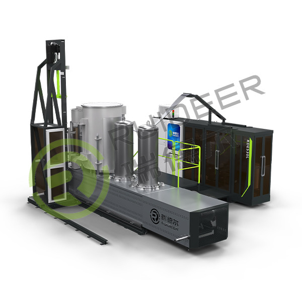 Forno de aluminização por vapor químico 900-1050C personalizável com codificação Hf Zr e Si