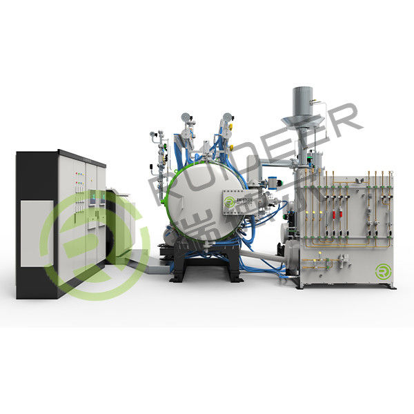 Forno de sinterização de resfriamento rápido da série RDE com temperatura máxima de trabalho de 1600℃ e resfriamento rápido de 35 minutos em vácuo ultra-limpo de 1Pa