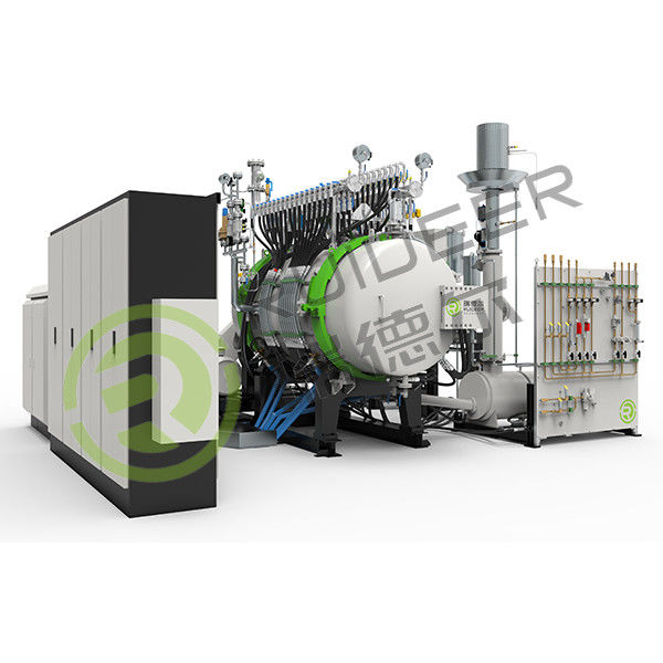 Forno de sinterização de resfriamento rápido da série RDE com temperatura máxima de trabalho de 1600℃ e resfriamento rápido de 35 minutos em vácuo ultra-limpo de 1Pa