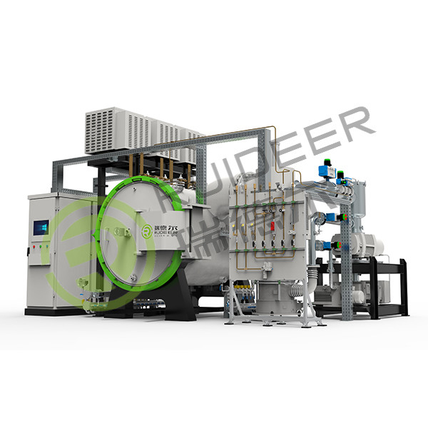 Forno de soldadura por lotes de alta temperatura e com ultra-alto vácuo a 800-1300°C para materiais de aço ou cobre