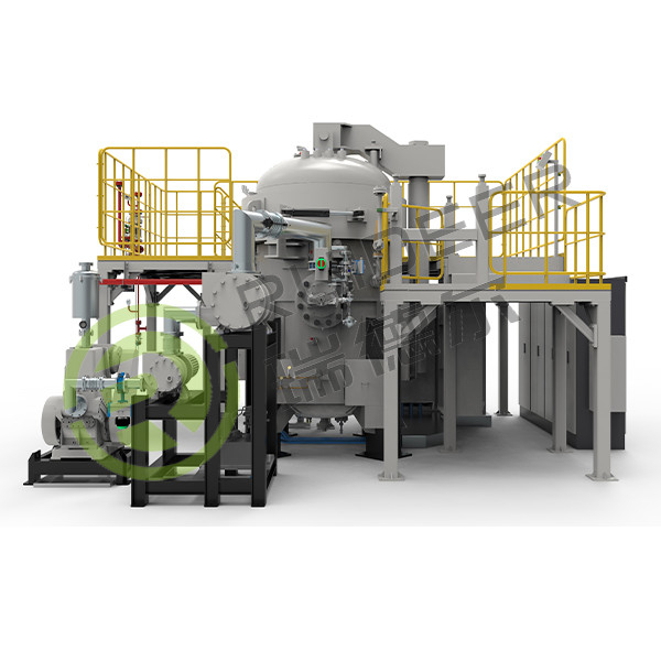 Forno de processo de sinterização vertical avançado com desvio Hc ≤ ± 0,3KA/M e forno seco de grau de vácuo