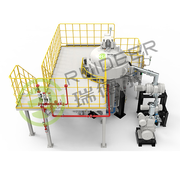 Forno de processo de sinterização vertical avançado com desvio Hc ≤ ± 0,3KA/M e forno seco de grau de vácuo