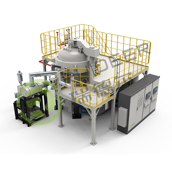 Forno de processo de sinterização vertical avançado com desvio Hc ≤ ± 0,3KA/M e forno seco de grau de vácuo