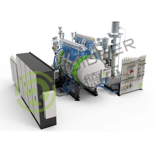 Forno de sinterização sob pressão de gás de alta eficiência energética para atmosfera de temperatura uniforme e arrefecimento rápido