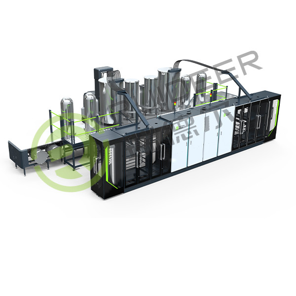 Máquina de revestimento CVD de aquecimento por resistência elétrica para revestimento a altas temperaturas até 1000 °C Projeto chinês e chave na mão