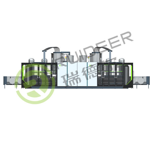 Máquina avançada de revestimento CVD para substrato cerâmico Adesão de revestimento forte Potência total Cerca de 40/50/60/80KW