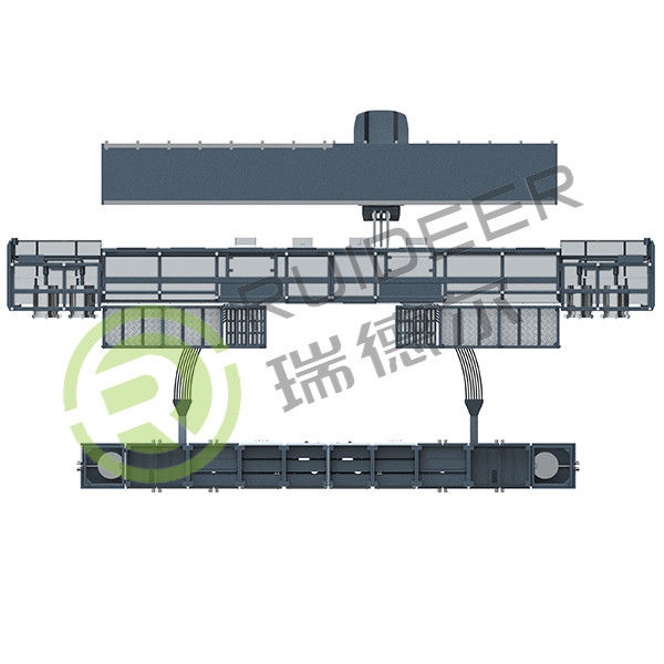 Máquina avançada de revestimento CVD para substrato cerâmico Adesão de revestimento forte Potência total Cerca de 40/50/60/80KW