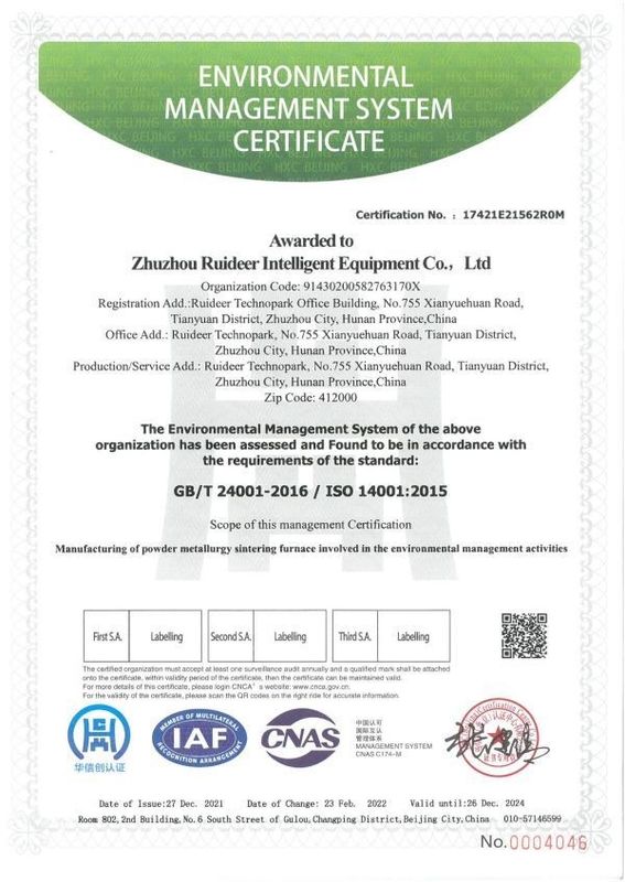 Câmara personalizável Tamanho 300*300*1200mm Forno de Quadril de vácuo para projeto avançado de implantes de quadril