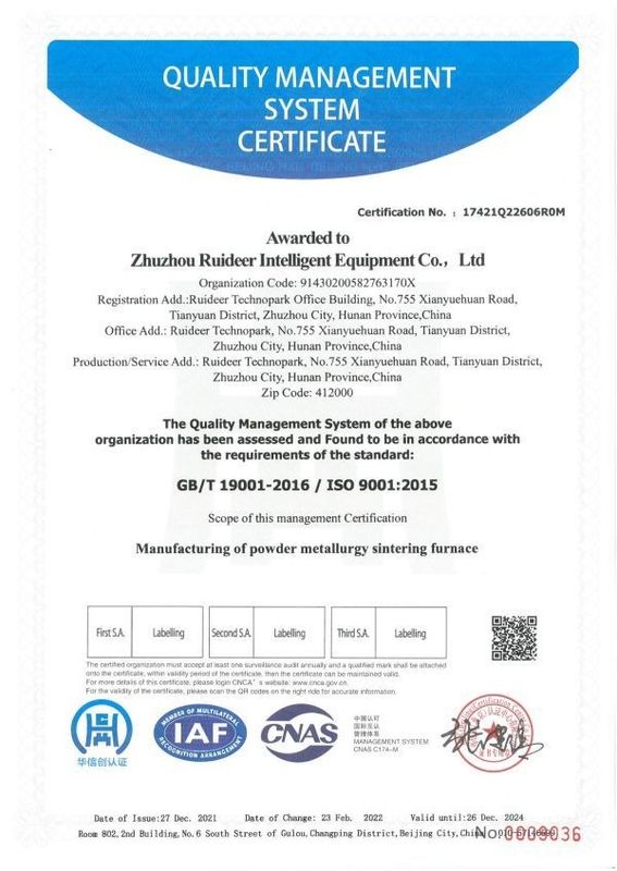 Câmara personalizável Tamanho 300*300*1200mm Forno de Quadril de vácuo para projeto avançado de implantes de quadril