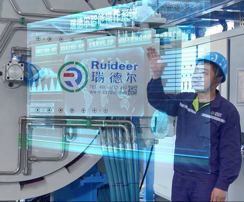 Forno a vácuo de alta temperatura durável para grande capacidade de carga de 50-2500 kg e vácuo final de 3 67*10-3 Pa