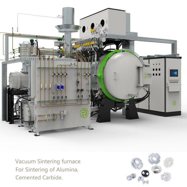 Forno a vácuo de alta temperatura 1550C Máxima temperatura de funcionamento e 20 anos de vida útil para aplicações industriais