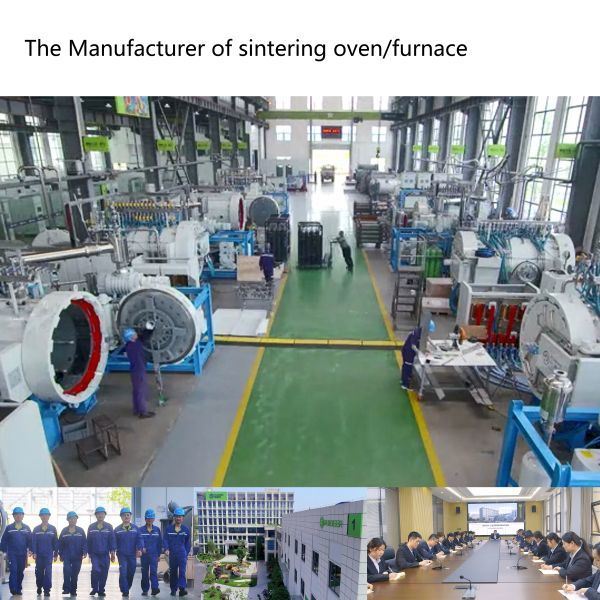 Forno de alto vácuo certificado ISO CE para sistema trifásico de cinco fios 380V 50HZ, fonte de alimentação de controle, temperatura máxima de 1600C