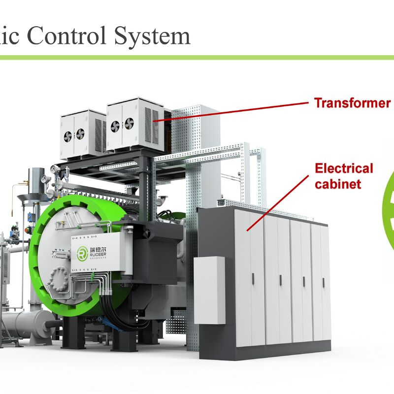Estrutura Compacta de Aquecimento Resistivo Forno Sinter HIP de Alto Nível de Automação para Metalurgia do Pó