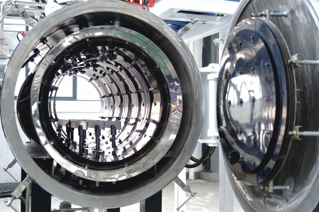 Forno de sinterização de metal de 220KVA com elemento de aquecimento de molibdênio e zona de trabalho de 300mm×300mm×900mm