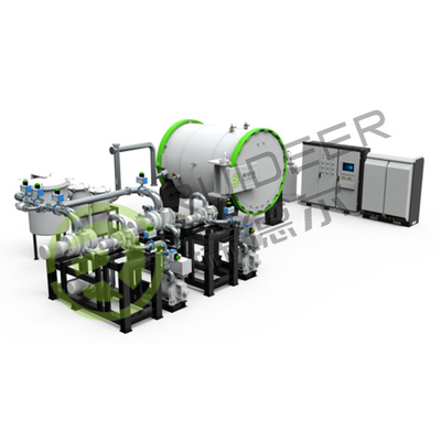 RDE Máquina de revestimento de carburo de silício Forno de deposição de vapor químico CVD