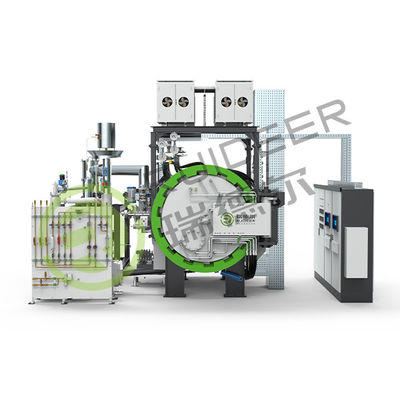 Forno de sinterização de metal de tamanho de câmara personalizável com modo de controlo de temperatura exclusivo e nível de vácuo de até 10-3 Mbar