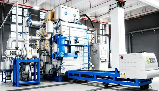 FORNO DE FUSÃO DE ZINCO PROJETADO ESPECIFICAMENTE PARA RECICLAGEM DE LIGAS DURAS