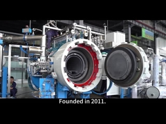 1200-1800C Fornecedor de fornos de sinterização de quadril aquecimento periódico com porta dupla