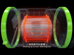 Forno de revestimento CVD de carburo de silício para crescimento de epi de semicondutores