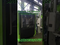 Forno de sinterização cerâmica de nitrato de silício com pressão de 60 bar e espaço de trabalho personalizável