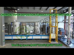 Fornos de deposição de vapor químico CVD para ferramentas de corte